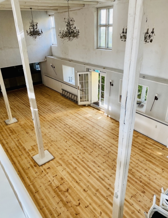 Selskabslokale med udgang til terasse/gårdhave